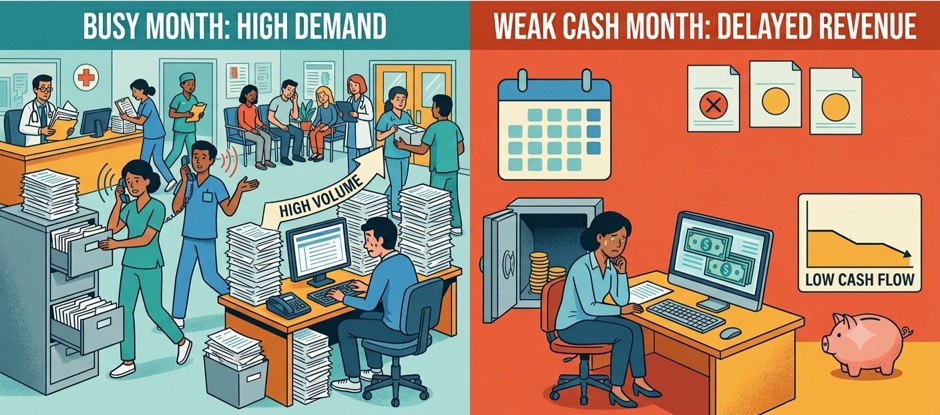 Strong Cash Month